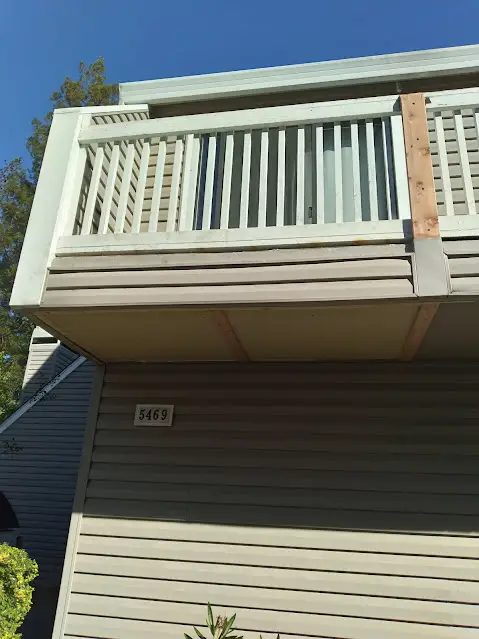 Overhang repair after