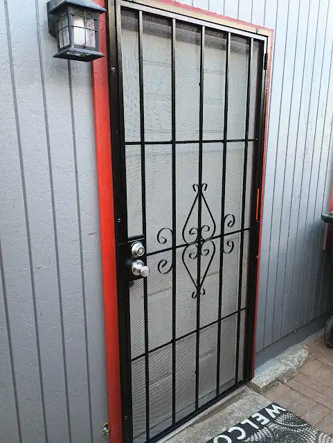 Door and security door installation